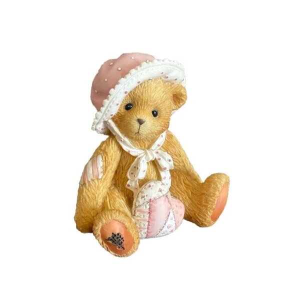 Cherished Teddies Phoebe 1993 - 914762 "Be Mine" February Enesco Figurine - Picture 1 of 8